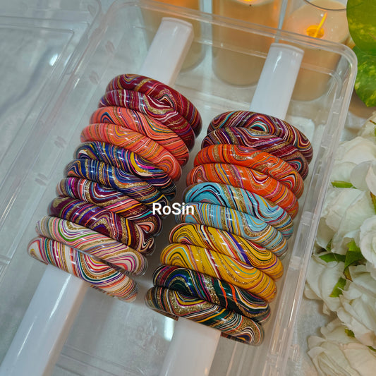 Rajasthan Lac bangles(2 bangles)
