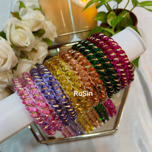 Spiral Maggie kada (2 bangles)