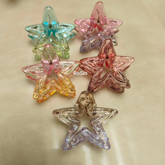 Double colour star crystal combo 3