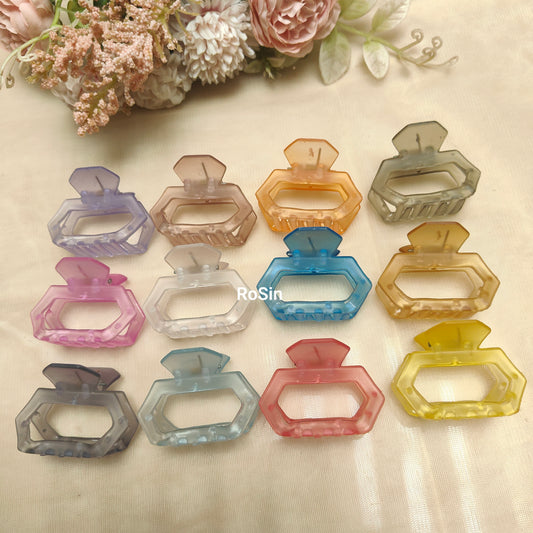Rhombus matt clutches (1 piece)