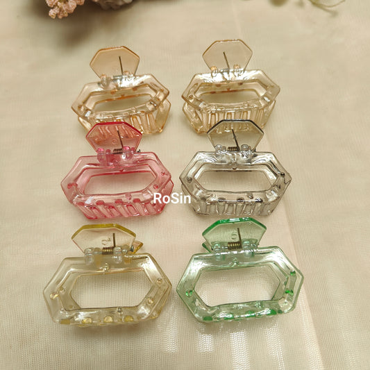 Rhombus glossy clutches (1 piece)