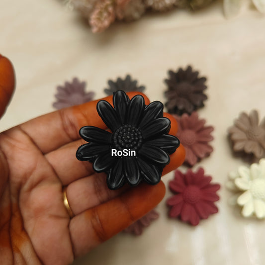 Flower matt clutches (1 piece)