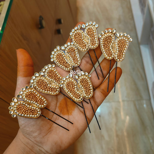 Babyfoot hairpins (6 piece)