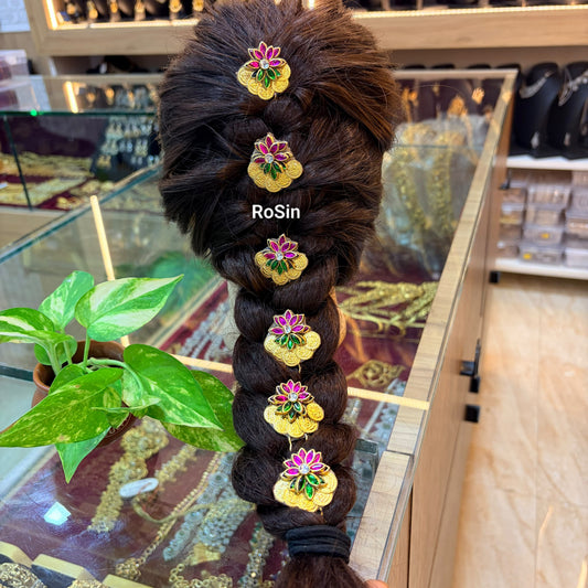 Thamara kaasu hair pins (6 pieces)