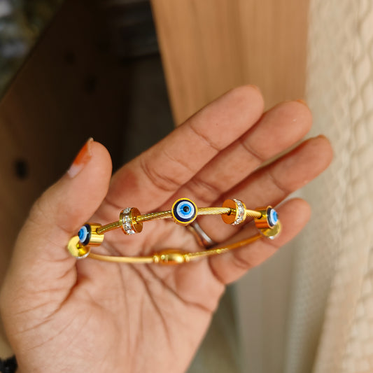 Evil eye dhristi bracelet anti tarnish