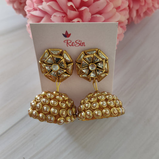 Gold jhumki