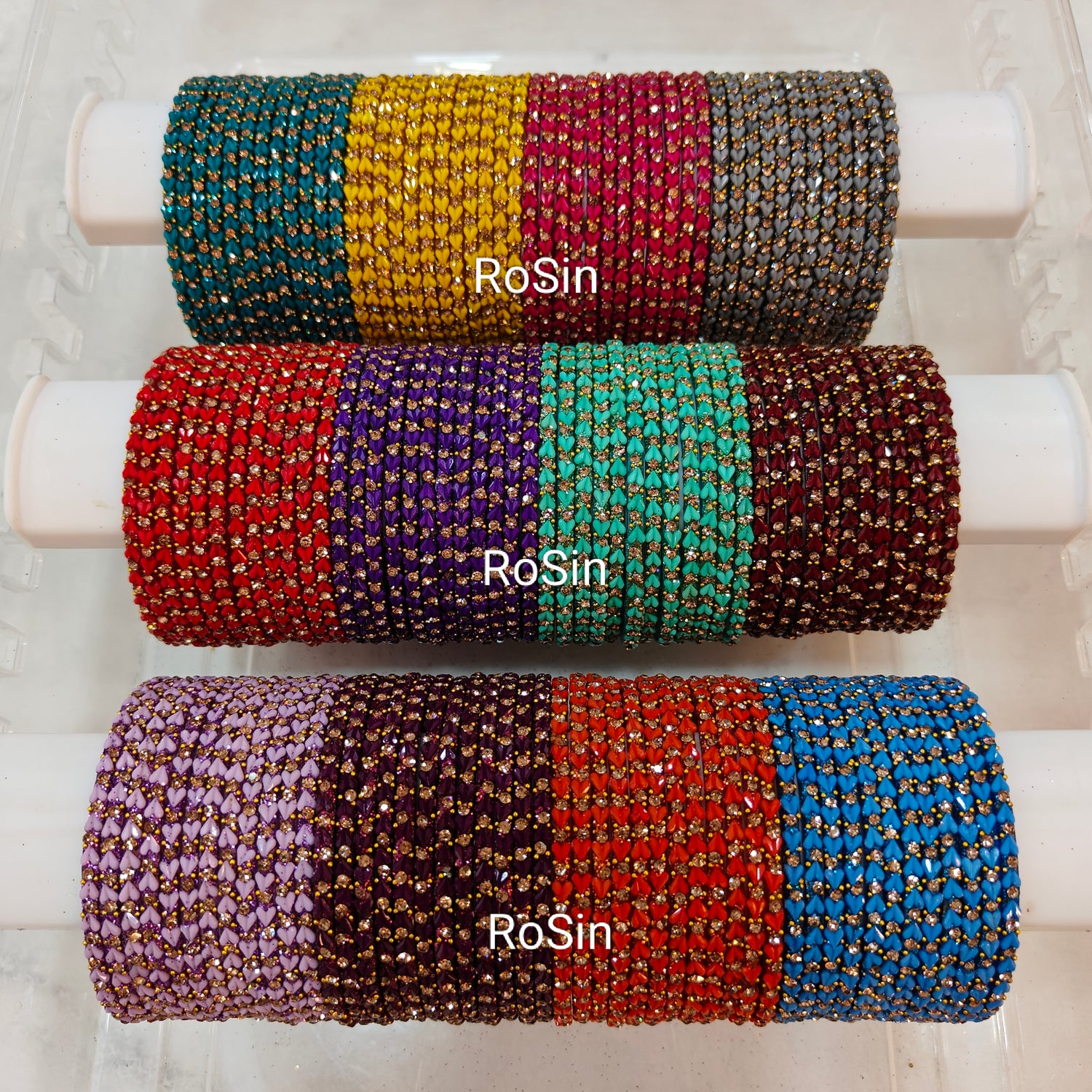Glass bangles