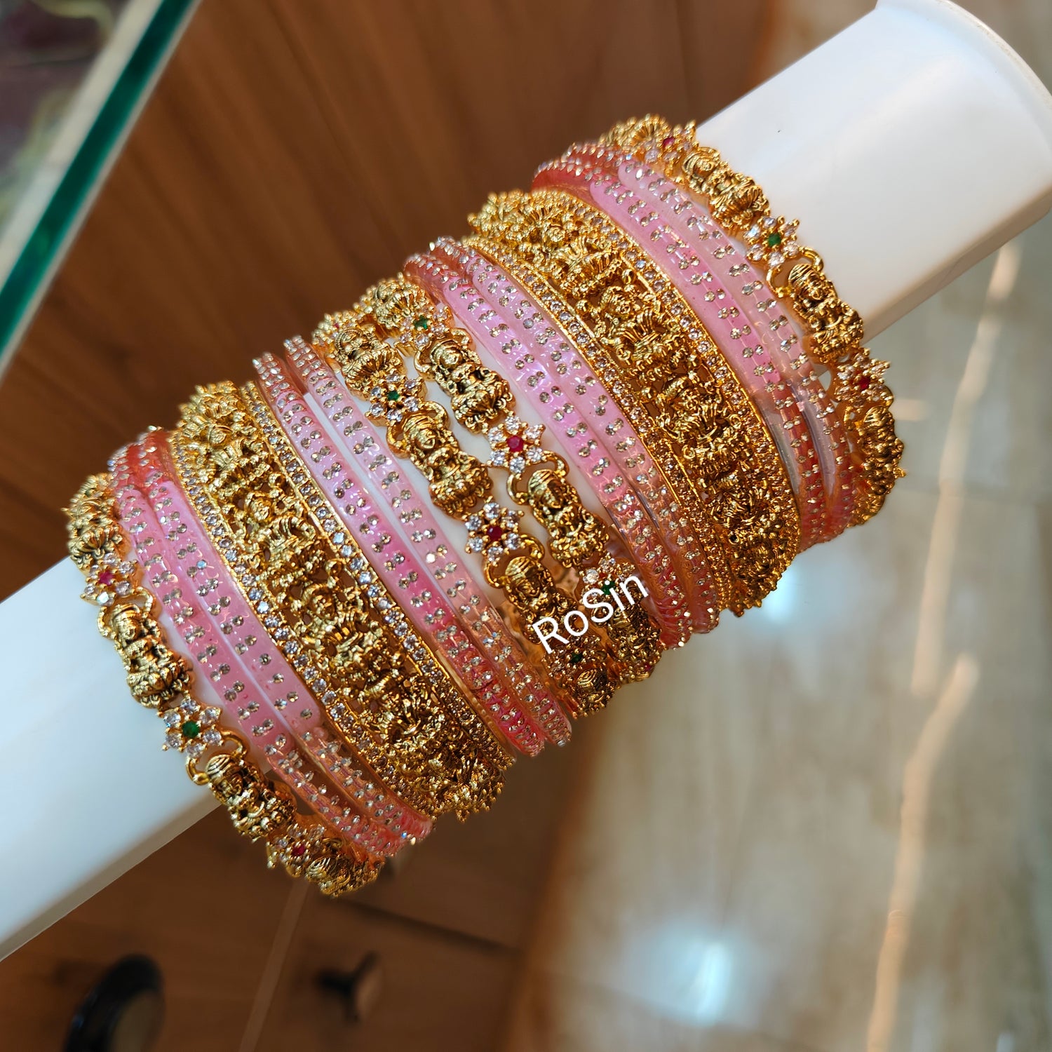 Immitation and glass