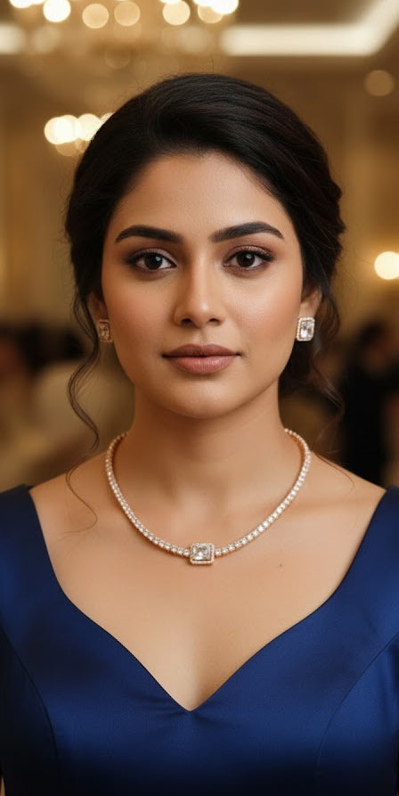 Rose gold diamond replica